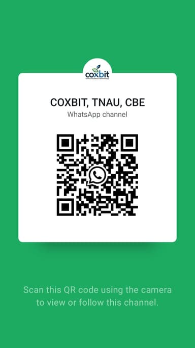 WhatsApp QR Code - COXBIT