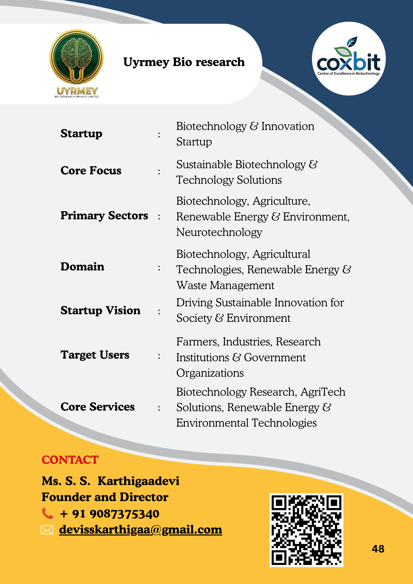 M/s. Uyrmey Bio-Research Private Limited