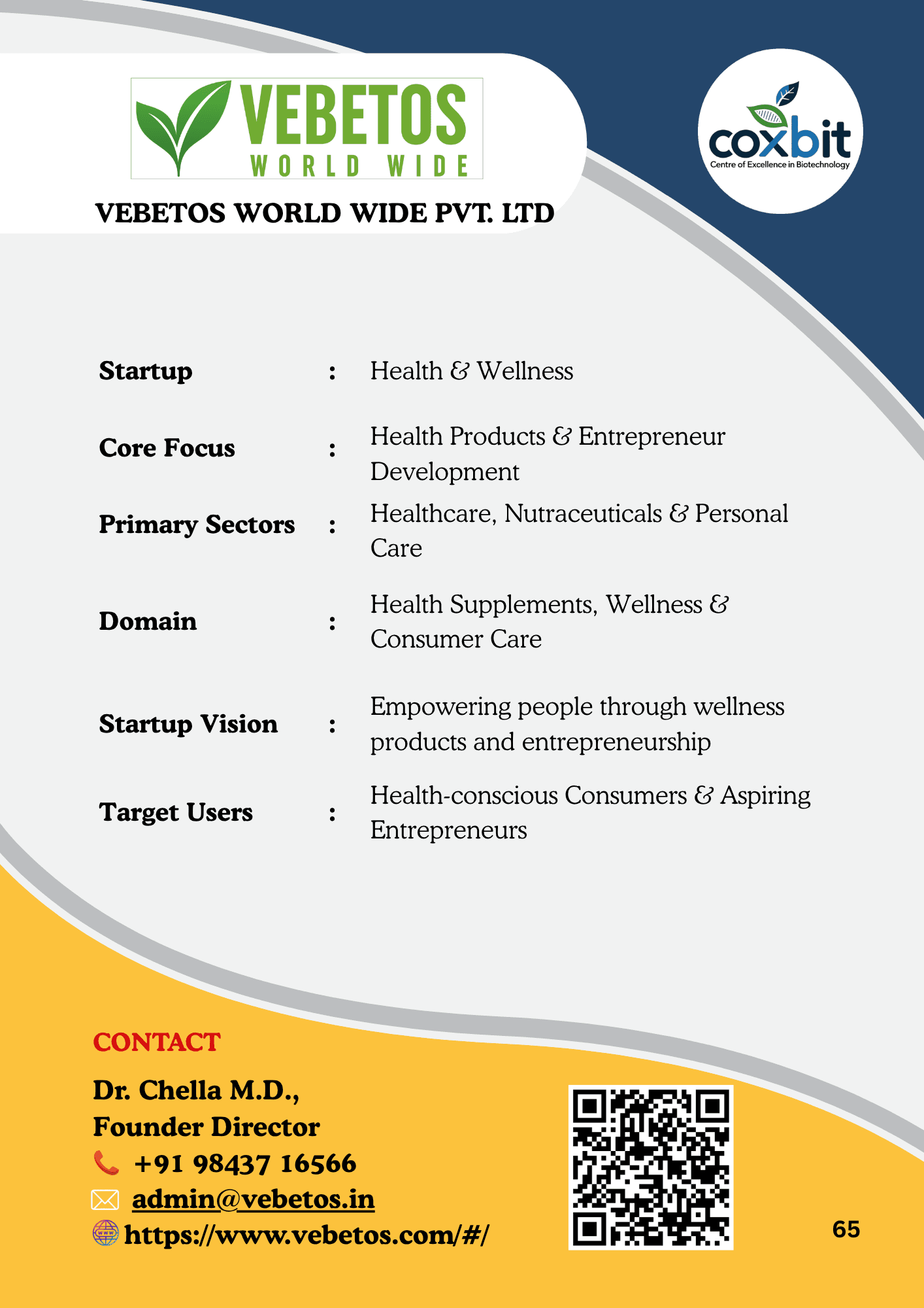 M/s. Vebetos World Wide Pvt. Ltd
