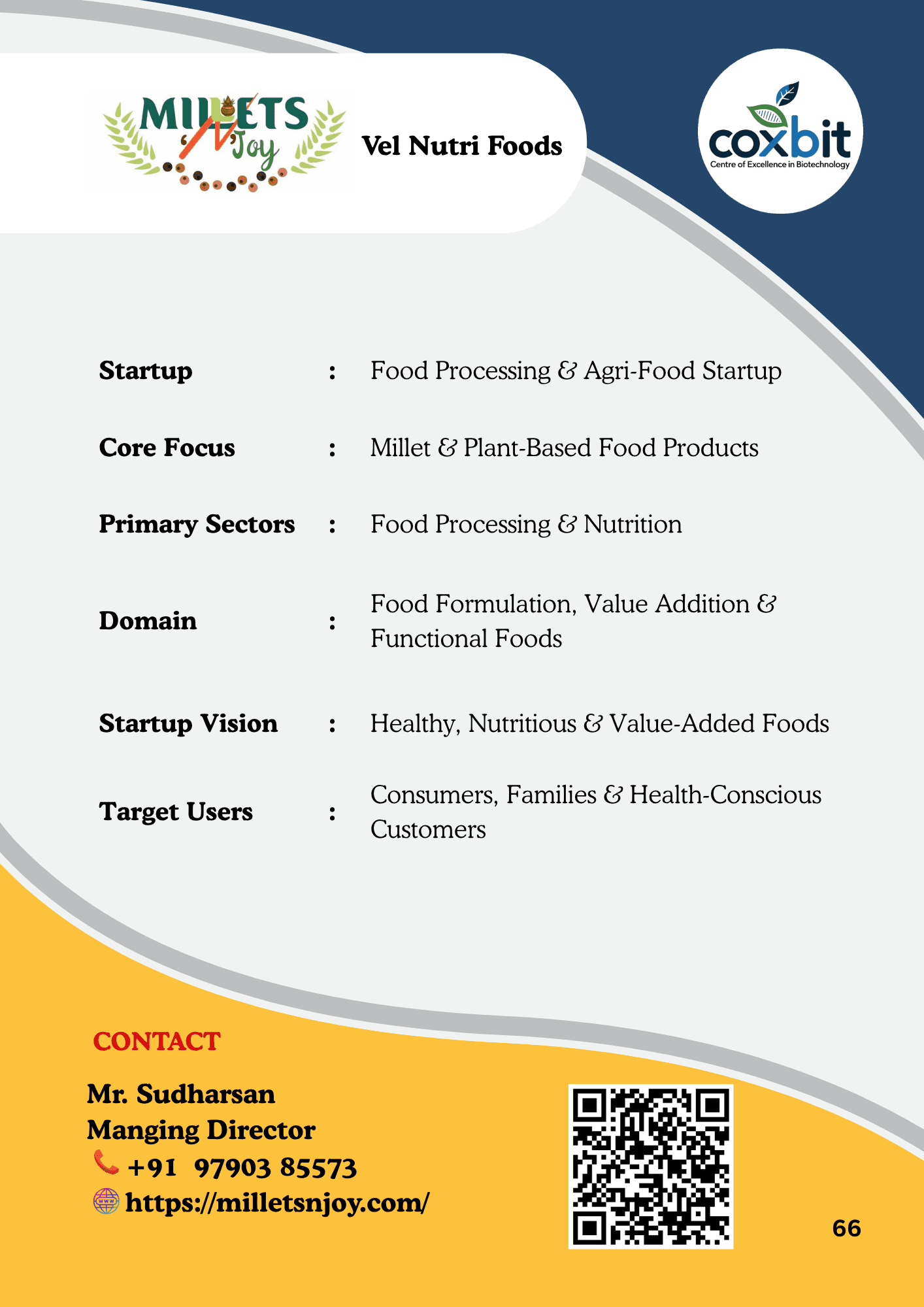 M/s. Vel Nutri Foods