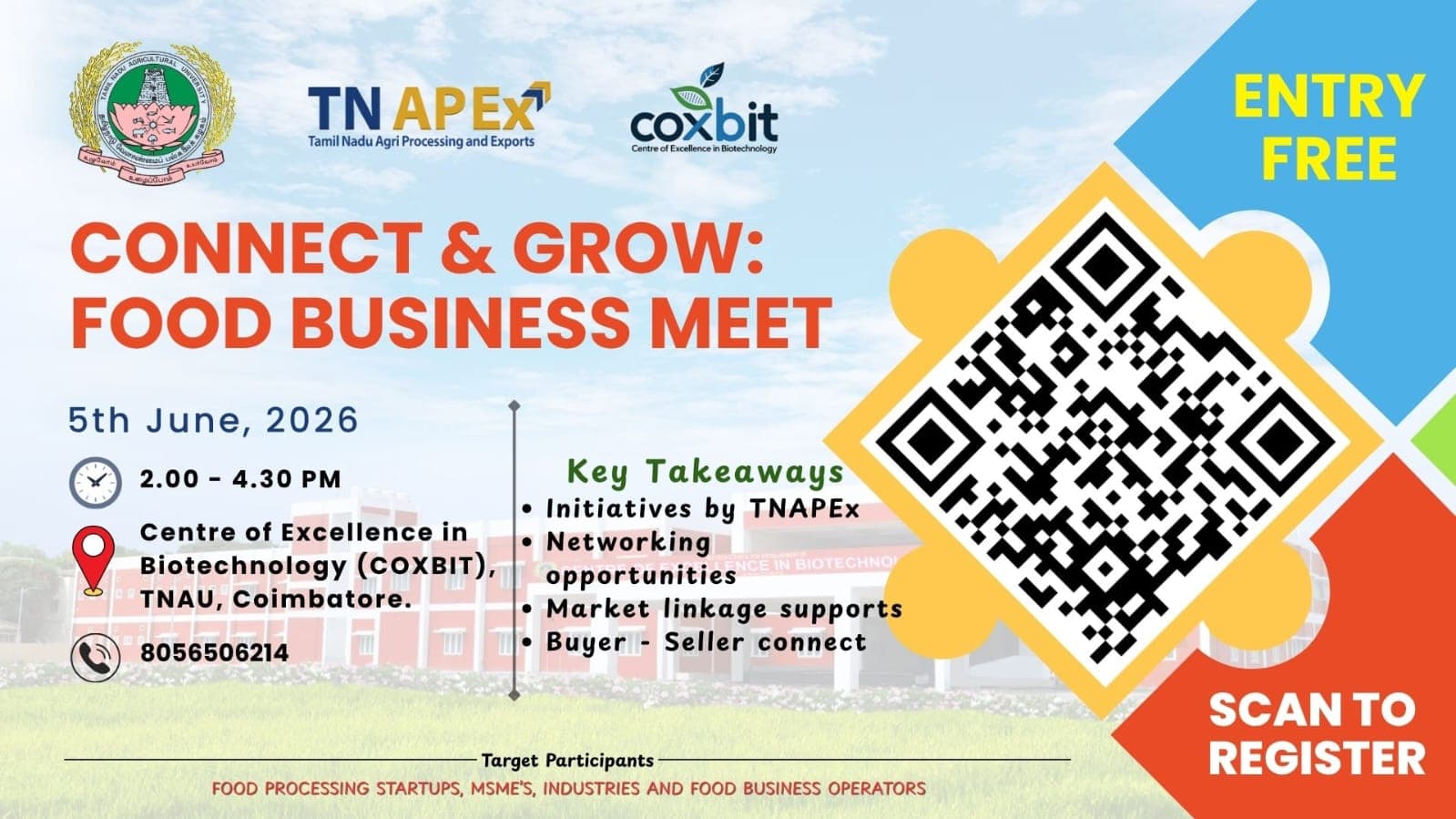 Connect & Grow: Food Business Meet