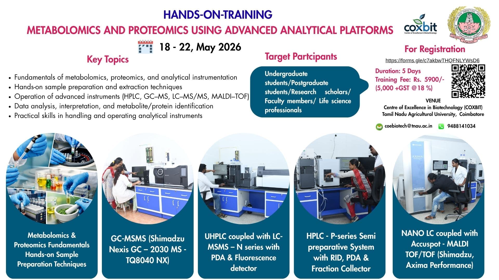 Metabolomics and Proteomics using Advanced Analytical Platforms
