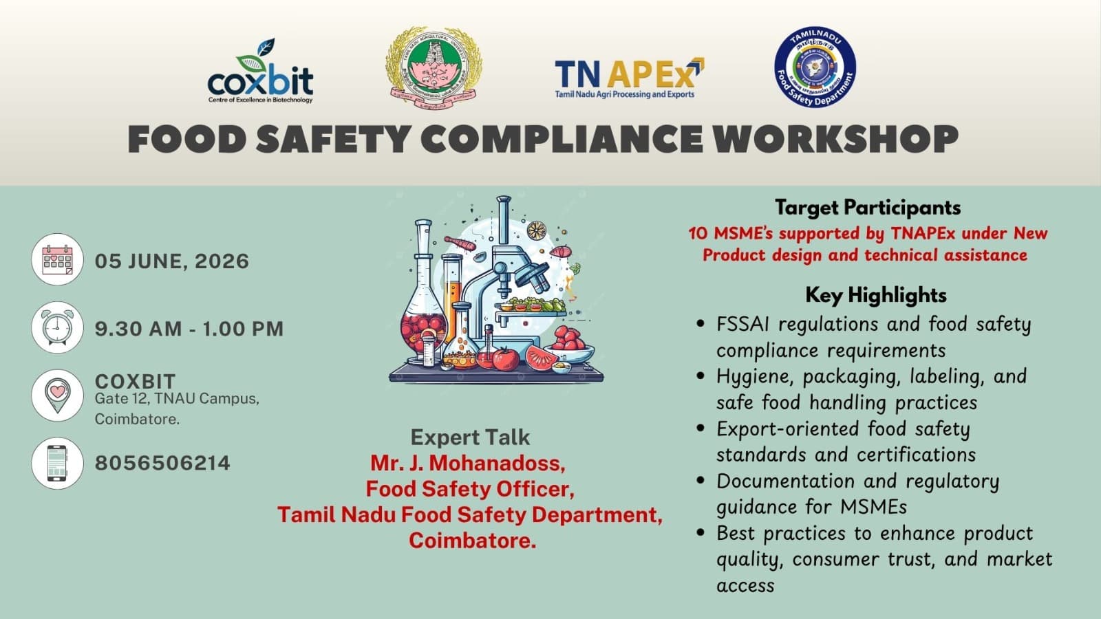 Food Safety Compliance Workshop